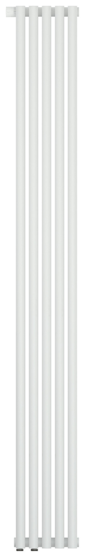Отопительный радиатор Сунержа Эстет-0 EU50 левый 1800х225 5 секций Матовый белый