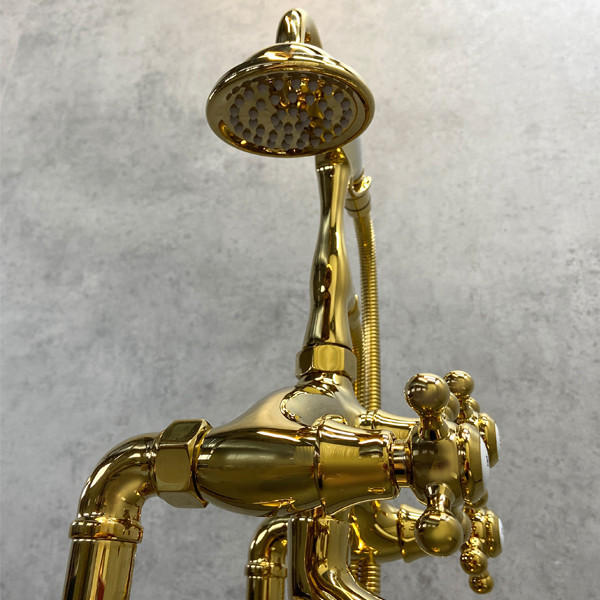 COMFORTY. Смеситель напольный, FE0051-CCT, золото