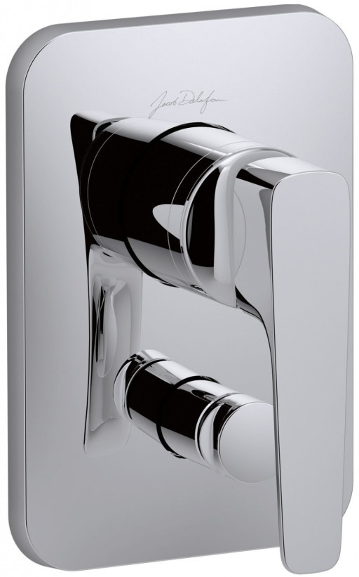 Встраиваемый смеситель с переключателем на 2 выхода, лицевая панель  Aleo+ Jacob Delafon ALEO+ E98718-CP