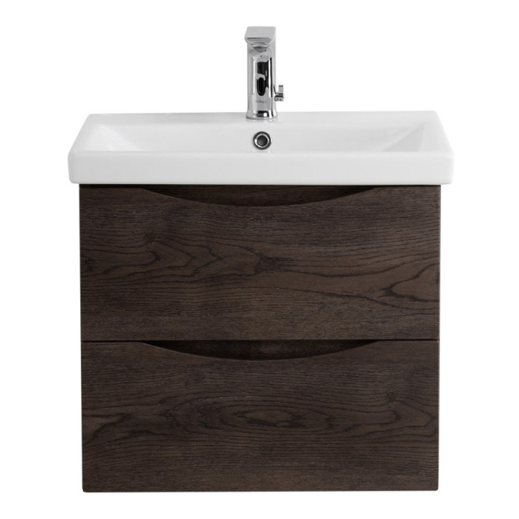 База под раковину подвесная с двумя выкатными ящиками, 664x440x500 BelBagno MARINO-CER-700-2C-SO-RG-P