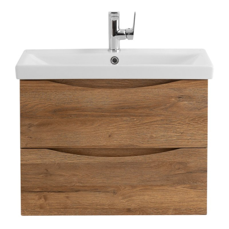 База под раковину подвесная с двумя выкатными ящиками, 664x440x500 BelBagno MARINO-CER-700-2C-SO-RG-P