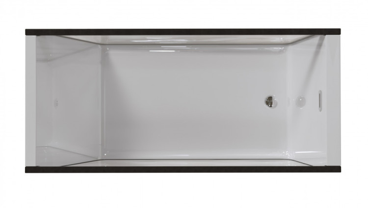 Ванна отдельностоящая 1Marka NEO 170*75 2 стекла (принт бетон)