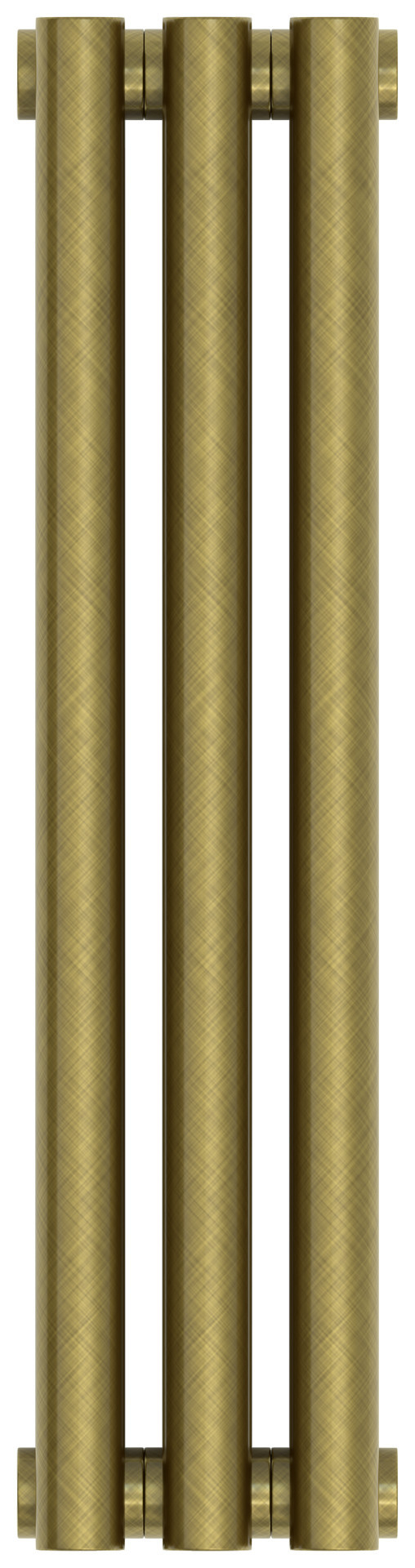Отопительный радиатор Сунержа Эстет-1 500х135 3 секции Состаренная бронза
