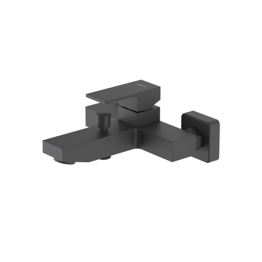 Смеситель для ванны Aquatek, матовый черный AQ1640MB ЛИБРА