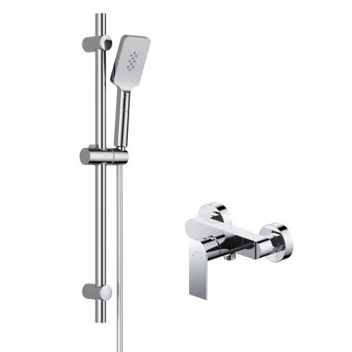 Душевой комплект наружного монтажа Aquatek ЛИРА AQ1432CR