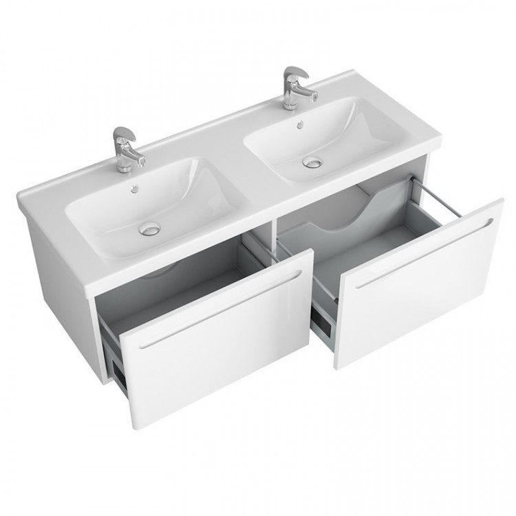 Тумба под раковину Owl 1975 Otalia 125 с 2 ящиками