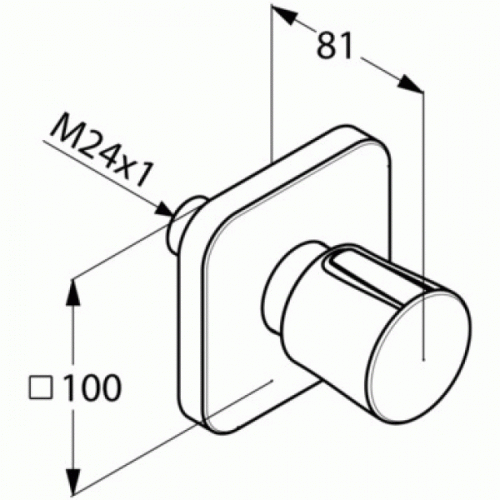 Переключатель потоков Kludi E2 498460575