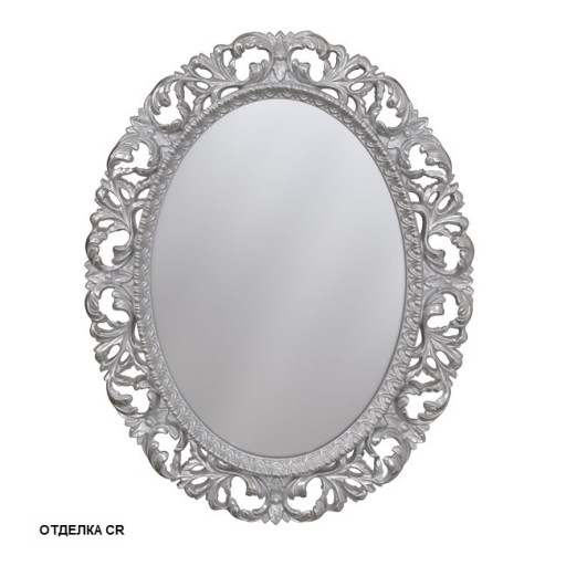 Зеркало 80х100 (серебро)
