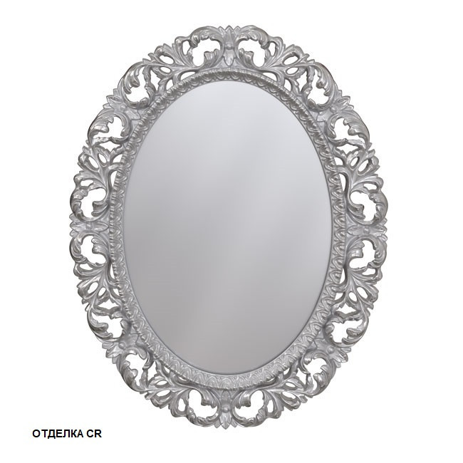 Зеркало 80х100 (серебро)