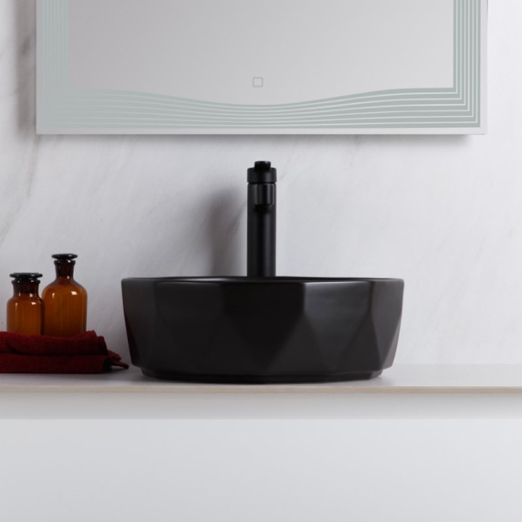 Раковина накладная керамическая BelBagno BB1409H301