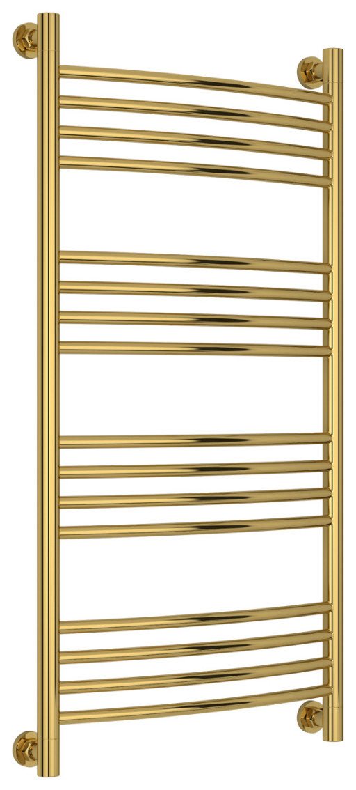 Полотенцесушитель водяной Сунержа Богема+ выгнутая 1000х500 Золото