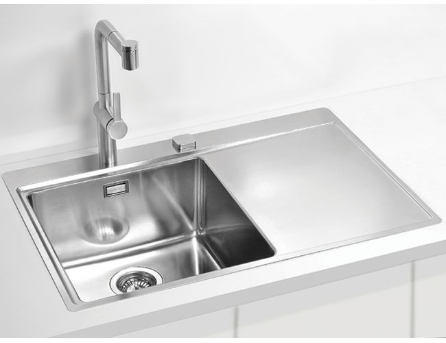 Мойка PURE 40L KMB-90 790X525 левая в компл. с сифоном 1127252,