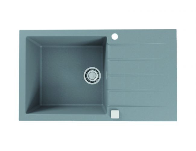 Мойка ALVEUS GRANITAL CADIT 40 CONCRETE - G81 860 X 500 1X в комплекте с сифоном 1132823,