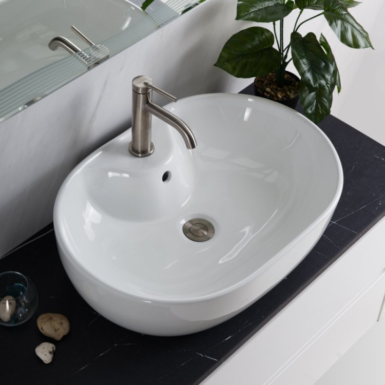 Донный клапан с системой Клик-клак с переливом, золото BelBagno BB-SAT-ORO