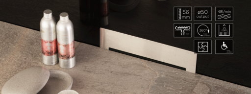 Пристенный трап 360 мм CONFLUO PREMIUM WALL DRAIN PESTAN 13100060