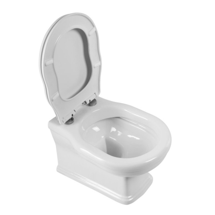 Унитаз подвесной безободковый, P-trap BelBagno BB115CH