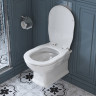 Унитаз подвесной безободковый, P-trap BelBagno BB115CH