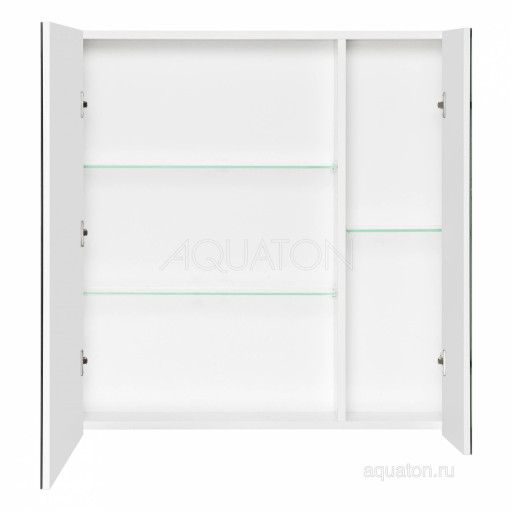 Зеркальный шкаф Aquaton Беверли 80 белый 1A237102BV010