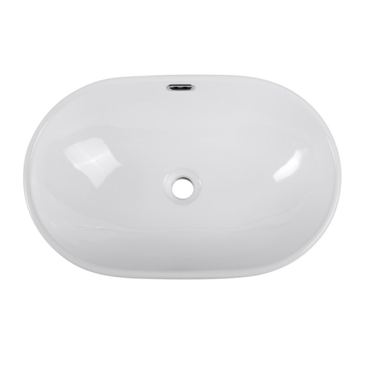 Раковина керамическая полувстраиваемая BelBagno BB1004