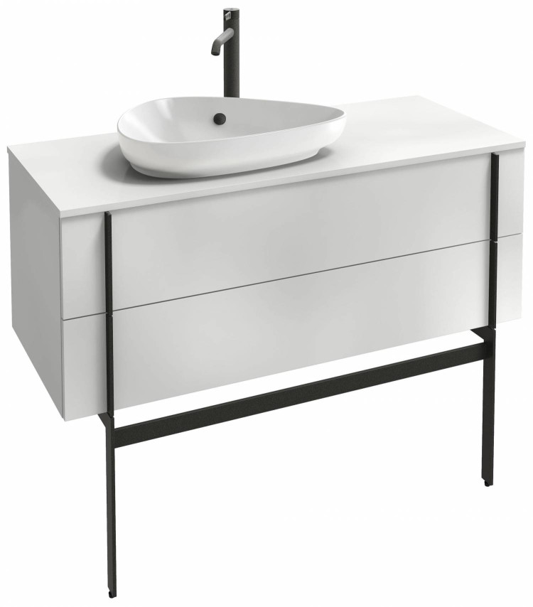 Тумба 100 см для раковины-чаши, ореховое дерево Jacob Delafon NOUVELLE VAGUE EB3040-E16