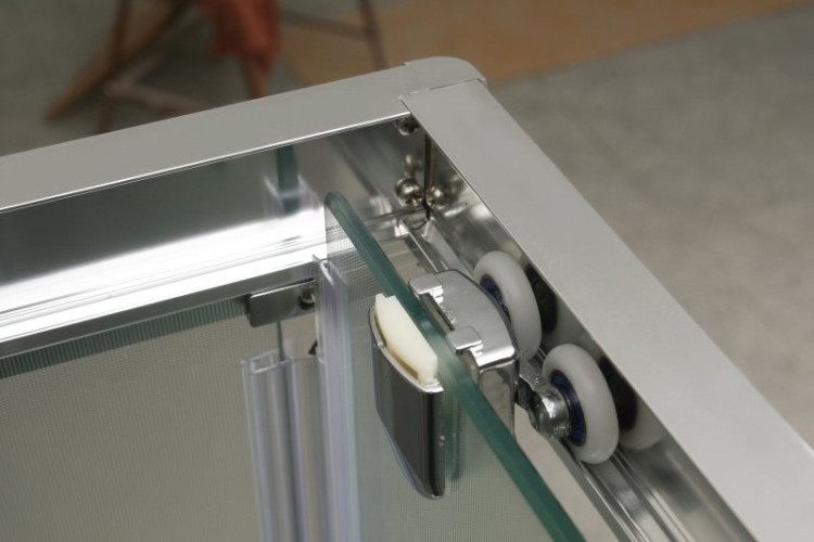 Душевой уголок BELBAGNO UNO-195-AH-2 BelBagno UNO-195-AH-2-100/80-C-Cr