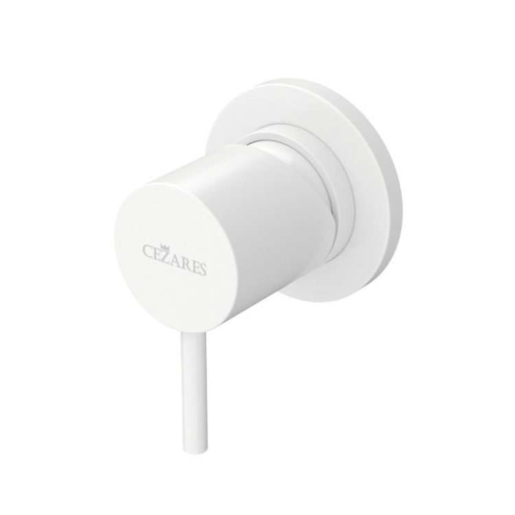 Встраиваемый однорычажный смеситель с тонкой ручкой Cezares LEAF-DIM-L-PR