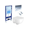 Комплект унитаз + инсталляция Aquatek SET AQUATEK ДИВА 4в1