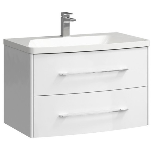 Тумба под раковину Aqwella Neringa 80 подвесная