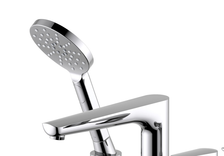 Смеситель на борт ванны на 4 отв. Aquatek AQ1148CR БЕТТА