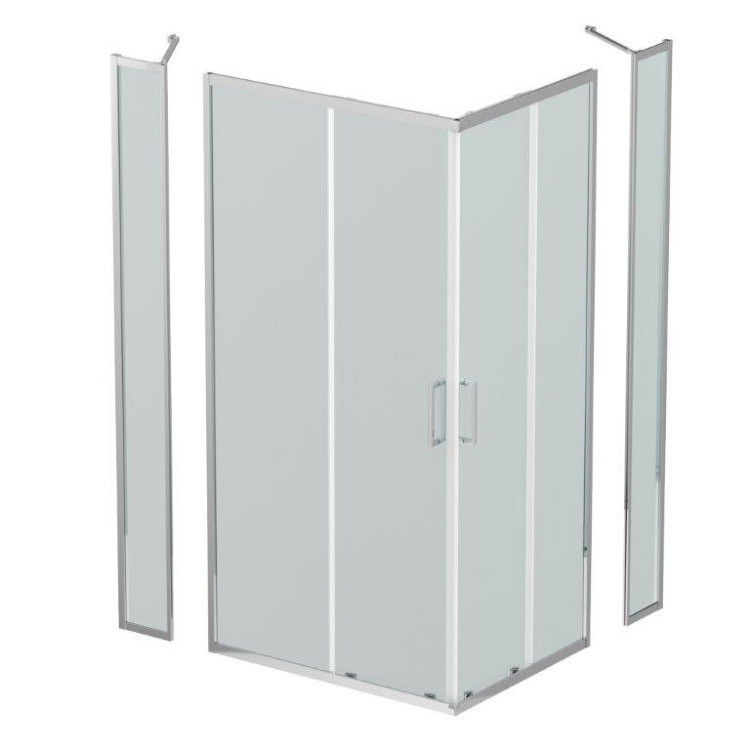 Душевой уголок BELBAGNO LUCE-AH-22 Cezares LUCE-AH-22-110/105-C-Cr