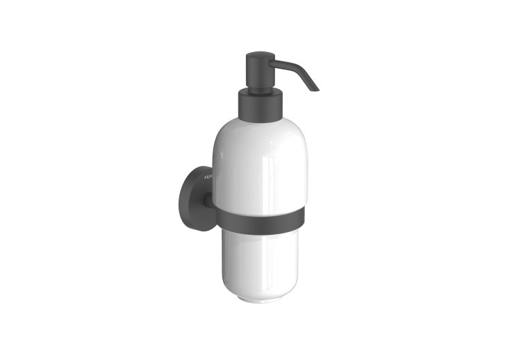 Дозатор Aquatek матовый черный AQ4605MB Бетта