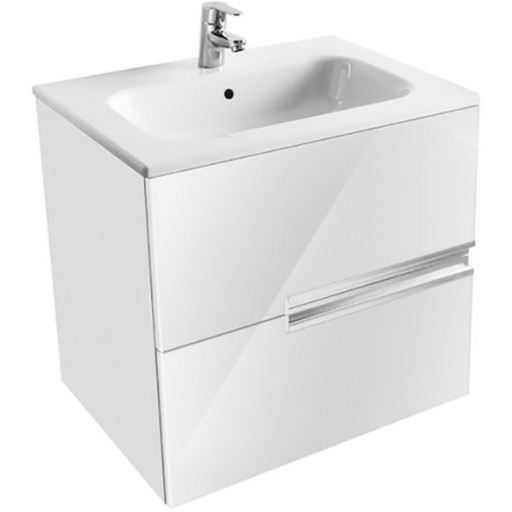 Тумба под раковину Roca Victoria Nord Ice Edition 60 подвесная 2 ящика