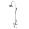 Душевая стойка со смесителем для ванны, верхним и ручным душем Cezares FIRST-CVD-02-M