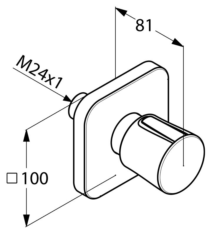 Переключатель потоков Kludi E2 498470575