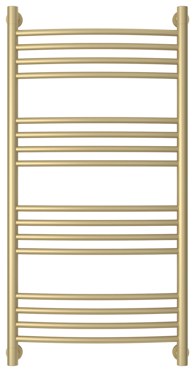 Полотенцесушитель водяной Сунержа Богема+ выгнутая 1000х500 Матовая шампань