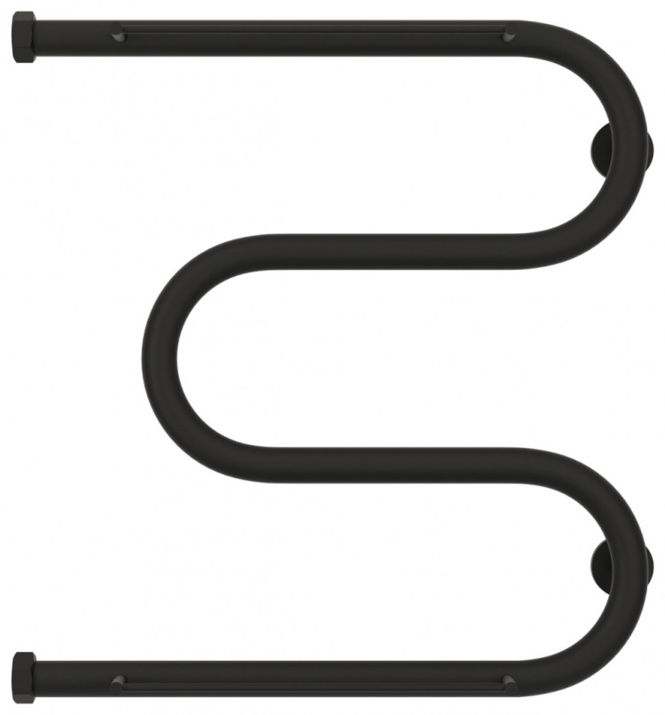 Полотенцесушитель водяной Сунержа М-образный 2 полки+ 500х500 Тёмный титан муар