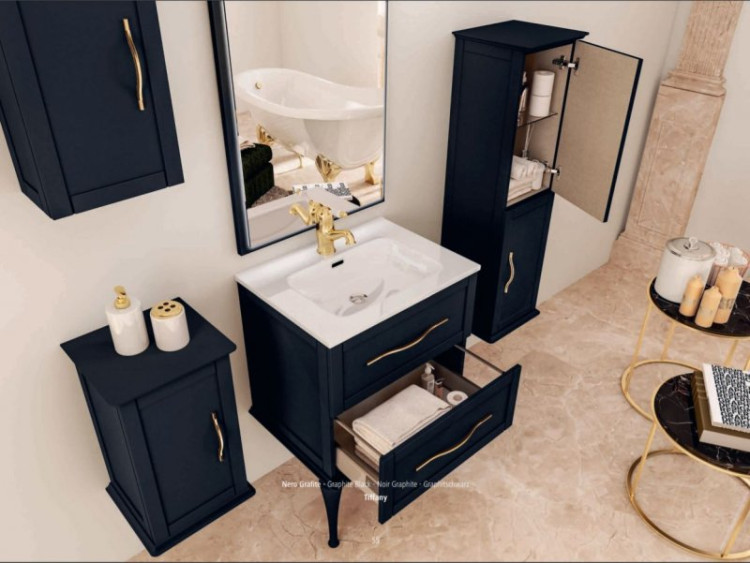 База подвесная под раковину с двумя выдвижными ящиками Cezares 55330