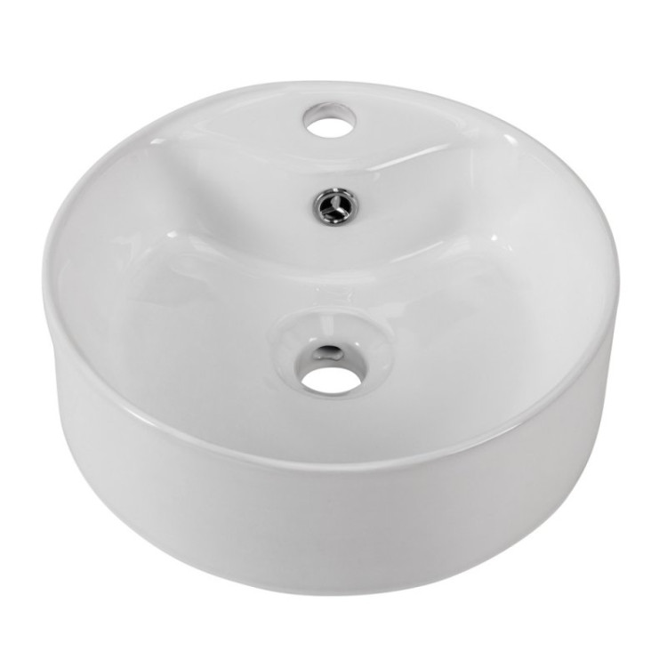 Раковина накладная керамическая круглая BelBagno BB1400