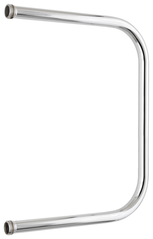 Полотенцесушитель водяной Стилье П-образный 500х400 резьба-сгон 1&quot; Без покрытия