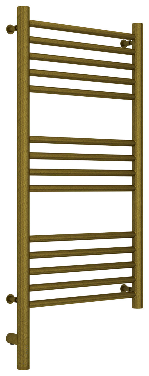 Полотенцесушитель электрический Сунержа Богема 3.0 прямая 800х400 МЭМ левый Состаренная бронза