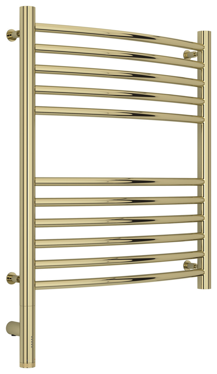 Полотенцесушитель электрический Сунержа Богема 3.0 выгнутая 600х500 МЭМ левый Шампань