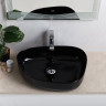 Раковина керамическая накладная BelBagno BB1435-NERO