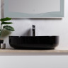 Раковина керамическая накладная BelBagno BB1435-NERO