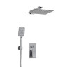 WasserKRAFT A16190 Встраиваемый комплект для душа с верхней душевой насадкой и лейкой