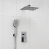 WasserKRAFT A16190 Встраиваемый комплект для душа с верхней душевой насадкой и лейкой