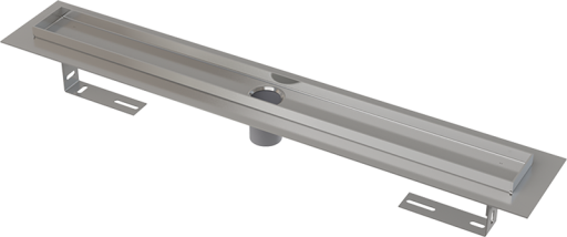 Водоотводящий желоб с порогами для перфорированной решетки, без гидрозатвора Alcadrain APZ2001