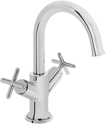 Смеситель двухвентильный Origin Classic для раковины, цвет хром