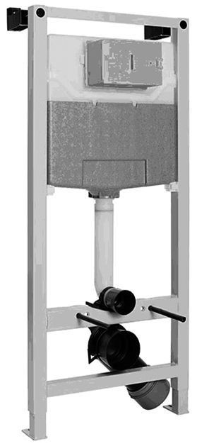 Настенная опорная рама с бачком Jacob Delafon ОБЩАЯ КАТЕГОРИЯ E5504-NF