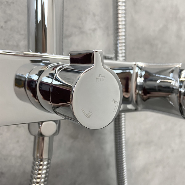 COMFORTY. Душевая система, FF071R-CCT, хром