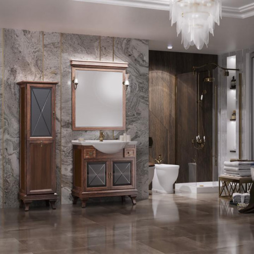 Комплект мебели для ванной Opadiris Борджи 105